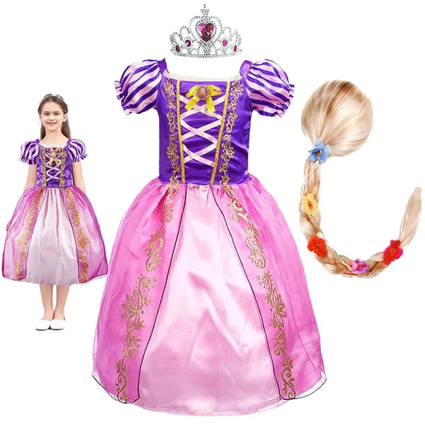 Rapunzel Dream Dress & Wig Set