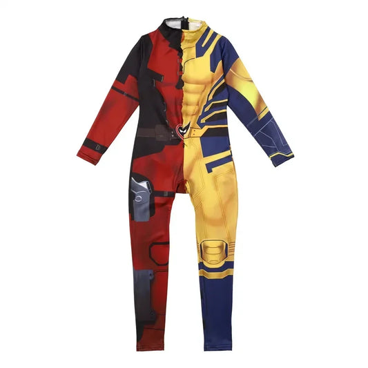 Deadpool Wolverine Cosplay Costume