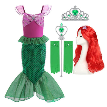 Magical Mermaid Princess Dress