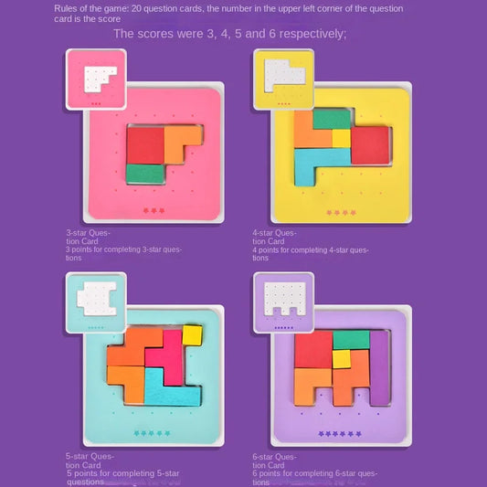 Montessori Battle Blocks Game